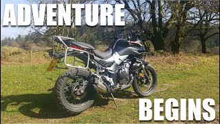 Voge 500DSX Adventure Motorcycle Full UK Review [upl. by Eikcor]