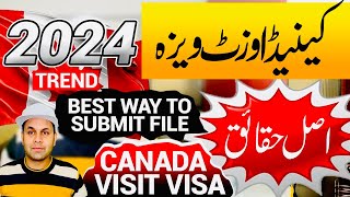 Canada Visit Visa 2024 Documents Required  Canada Visa Update 2024 [upl. by Ardnoyek]