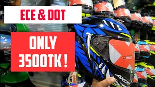 Axor amp HJC Helmet Price in Bangladesh ECE amp DOT Certified Helmet মাত্র 3500 টাকায়Sam Dhaka vlogs [upl. by Ahtenek]