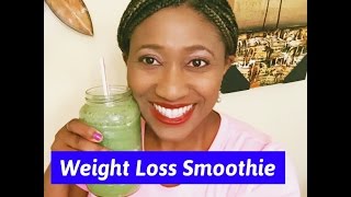 Weight Loss Smoothie Recipe [upl. by Mendelson]