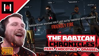 Half Lax is Born  The Rabican Chronicles feat chocoTaco amp DrasseL  PUBG Squad Gameplay [upl. by Meelas]