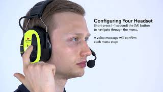 3M™ PELTOR™ WS™ ALERT™ X Headset with Bluetooth®  user instructions headset [upl. by Arihppas476]