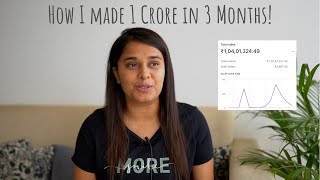 I Made 1 Crore INR In 3 Months  Am I quitting Youtube Now [upl. by Brott]