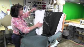 Upholstering A Channel Back Chair Part 4 [upl. by Nakhsa]