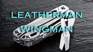 LEATHERMAN WINGMAN REVIEW Knife Review Good value for money pocket Multitool [upl. by Wernda]