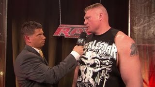 Brock Lesnar describes what hell do to John Cena at [upl. by Manfred825]