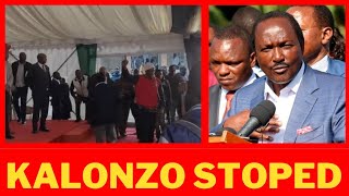 Kalonzo Forced To Cut His Speech As Goons Invade Azimio Press Briefing Moments After RAILa Left [upl. by Icyaj]