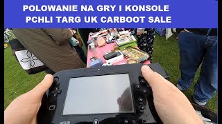 PCHLI TARG POLOWANIE NA GRY I KONSOLE 10 CARBOOT SALE TARG RUPIECI RETRO GAMING CEX NES SNES PS1 [upl. by Veneaux980]