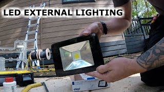 SURELEC TV LED EXTERNAL LIGHTINGFloodlight Review [upl. by Matheson]