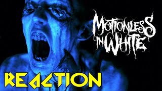 Motionless In White  Disguise REACTION  BethRobinson94 [upl. by Woothen665]