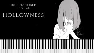 Hollowness  Piano Tutorial [upl. by Andee466]