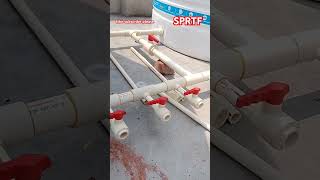 Sintex tank fittings cpvc pipes cpvcpipefitting sintexindustries viralvideo [upl. by Tertia]