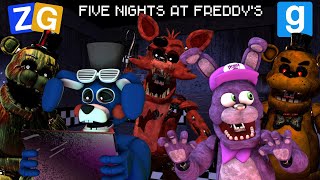 OUR HARDEST FNAF GMOD CHALLENGE YET  Gmod FNAF Custom Night Challenge Garrys Mod [upl. by Skrap]