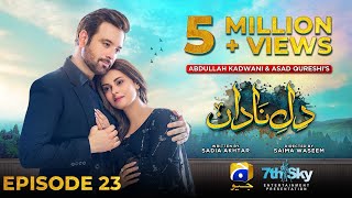 DileNadan Episode 23  Eng Sub  Mikaal Zulfiqar  Amar Khan  Ali Abbas  29th October 2024 [upl. by Adelaide]