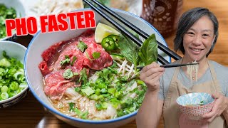 Fast Pho at Home  Vietnamese Beef Noodle Soup [upl. by Durrej906]