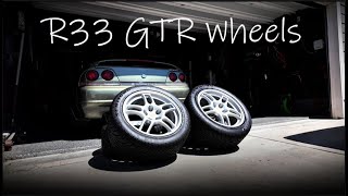 4K We finally found R33 GTR Wheels for the Skyline [upl. by Nyvlem323]