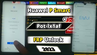 🔥 Huawei P Smart pot lx1af Frp Unlock Tool 2023 [upl. by Adneral]