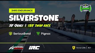 🔥 LIVE ACC  IRC SWAP ENDURANCE CUP  SILVERSTONE  STEN RACING  round 2 [upl. by Noirret725]