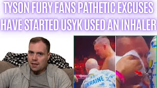 🤦🏻‍♂️ TYSON FURY FANBOYS PATHETIC EXCUSES HAVE STARTED CLAIMING OLEKSANDR USYK USED AN INHALER [upl. by Livvyy]