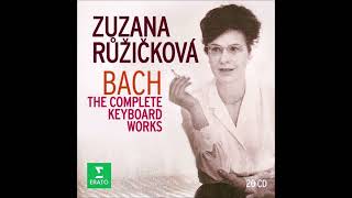 Johann Sebastian Bach  The WellTempered Clavier Book 1 performed by Zuzana Ruzickova [upl. by Alebasi]