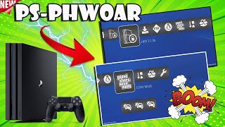 El nuevo EXPLOIT PSPHWOAR para PS4  Te encantará  PRUEBALO [upl. by Enixam786]