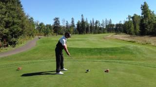 Riley Wheeldon webcom tour player at Whitewater Golf Club Thunder Bay [upl. by Leunad]