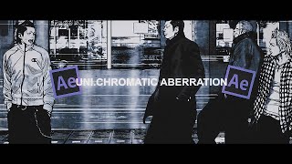 UniChromatic Aberration Effect  After Effects [upl. by Meehar305]