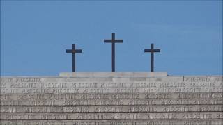 Redipuglia War Memorial Fogliano Redipuglia Friuli Venezia Giulia Italy Europe [upl. by Rotberg825]