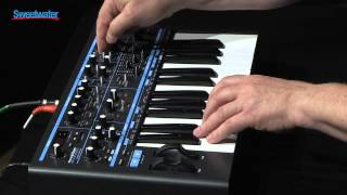 Novation Bass Station II Analog Synthesizer Demo  Sweetwater Sound [upl. by Selwyn]