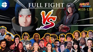 ITACHI vs Sasuke 23 People React FULL FIGHT MEGA Reaction Mashup Shippuden 135138 🔥🇯🇵 [upl. by Enelak]