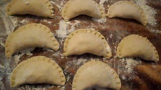 Polish Pierogi or Polish Dumplings Pierogi Dough Filling Preparation [upl. by Gnurt]