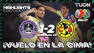 Resumen y goles  Mazatlán 12 América  AP2023J12  Liga Mx  TUDN [upl. by Eyllib687]