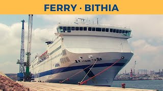 Ferry BITHIA Porto Torres Tirrenia [upl. by Ahsinauj]