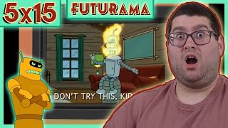 BENDER SHOULD NOT BE ALLOWED ON TV  Futurama 5x15 Reaction  FIRST TIME WATCHING [upl. by Joashus402]