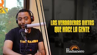 Ariel Santana  Las verdaderas dieta que la gente hace [upl. by Ettennaj]