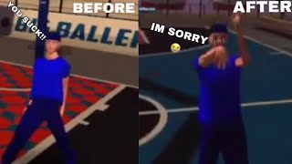 Destroying a Trashtalker in a 1v1 Big Ballers Basketball [upl. by Eatnwahs995]