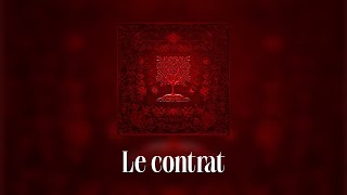 Dadju amp Tayc  Le Contrat Lyrics video [upl. by Monia]