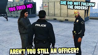 Chief Brian Gets The Whole Story on Why Alana Got Fired From The PD  Prodigy 20  GTA RP [upl. by Aiciles]