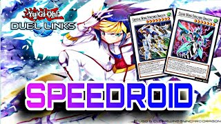 SPEEDROID CLEAR WING Deck  replay NOW NEW TEIR YuGiOh Duel Links [upl. by Frederiksen]