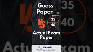 AIE guess paper exposed engineering tuition guess ahmedsinstitute diploma [upl. by Yerffeg]