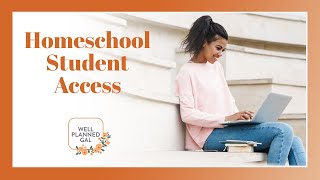 Create Homeschool Student Logins [upl. by Eillor544]