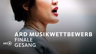 LIVE Finale Gesang  ARDMusikwettbewerb [upl. by Artemisa355]