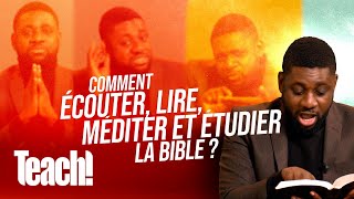 Comment écouter lire méditer et étudier la Bible   Teach  Athoms Mbuma [upl. by Hwu]