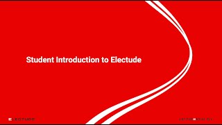 Student introduction to Electude [upl. by Puri]