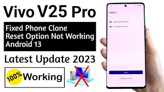 Vivo V25V25 Pro FRP Unlock 2023 without pc  100 Working For All Vivo ANDROID 13 [upl. by Ennayoj]