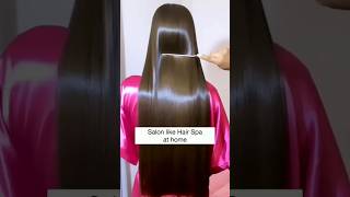 Hair straightening at Home ✅ytshorts haircare hairgrowth hairstraightening [upl. by Oneg]