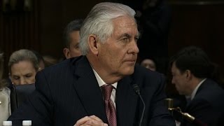 Rex Tillerson breaks with Donald Trump on TPP trade deal [upl. by Ahsetan]