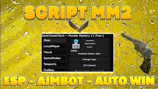 NEW UPDATE MM2 SCRIPT  TRADE SCAM AIMBOT AUTO WIN ESP [upl. by Lubbock483]