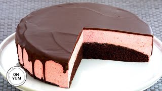 Professional Baker Teaches You How To Make CHOCOLATE MOUSSE CAKE [upl. by Yntruoc857]