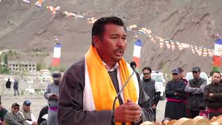 Tashi Gyaltson District President BJP Leh  Sham District announcement Celebration [upl. by Gracye599]